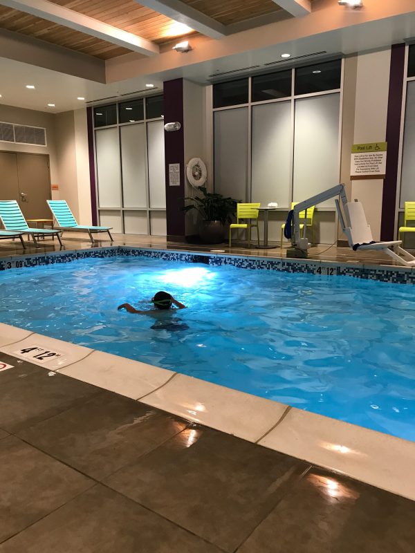road trip to disneyland hotel stop home2suite eugene, oregon