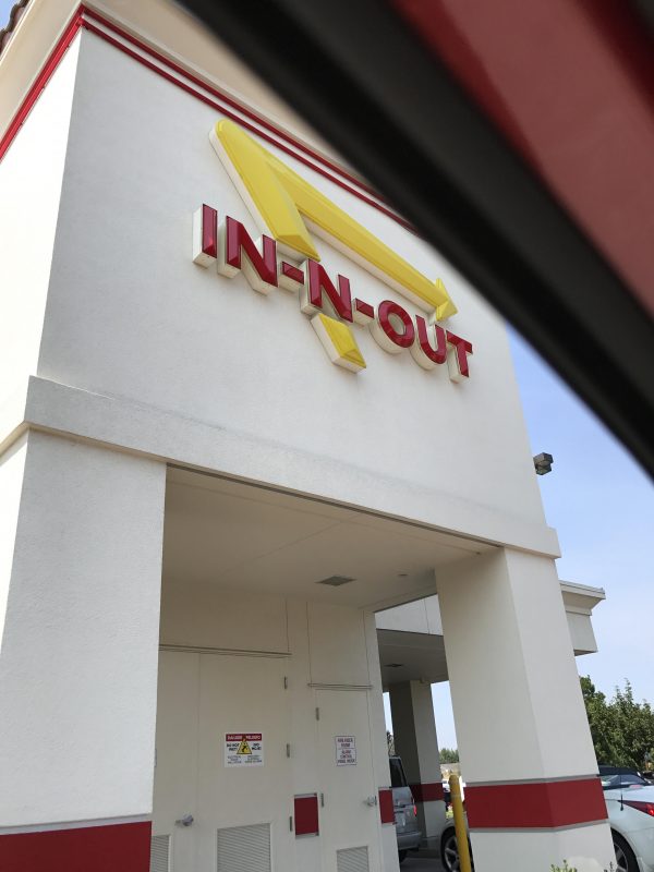 In-N-Out Road trip essentials food